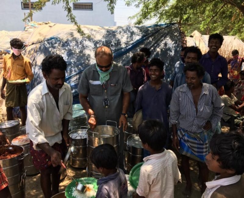 5000 people Food distribution by TANA Foundation